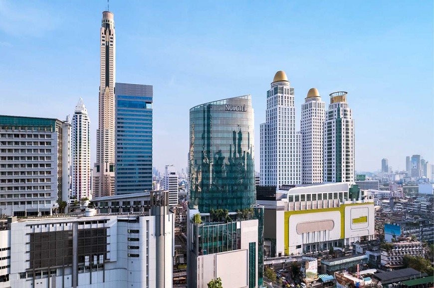 فندق نوفوتيل بانكوك بلاتينيوم براتونام Novotel Bangkok Platinum Pratunam  