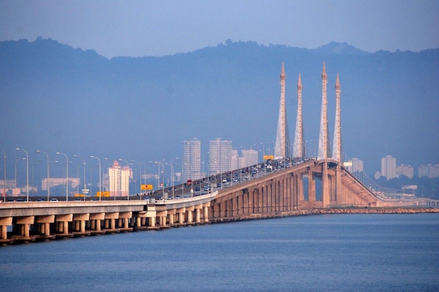 جسر بينانج ماليزيا