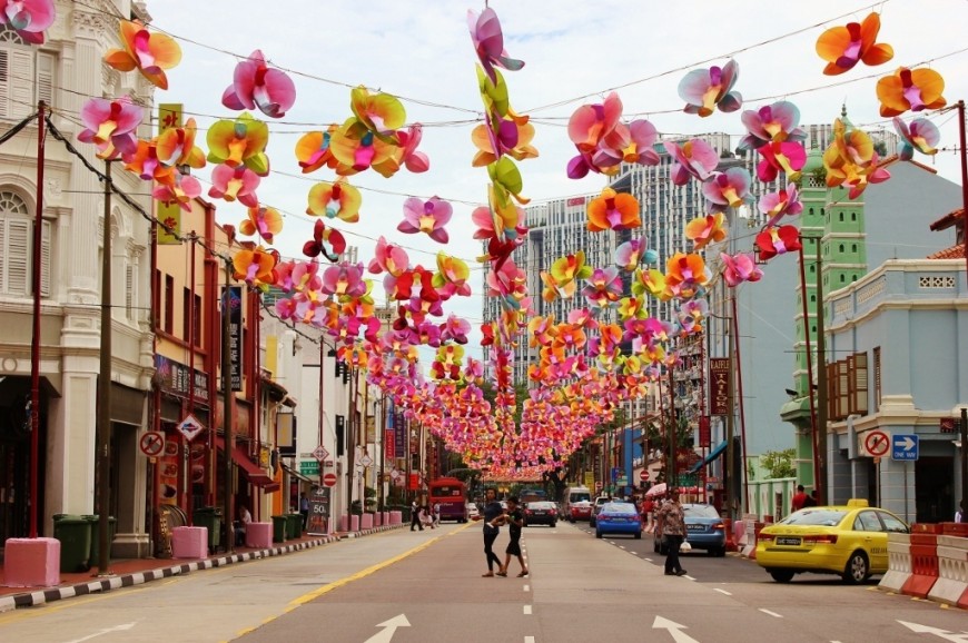 الحي الصيني في سنغافورة