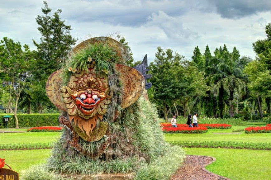 حديقة الزهور بونشاك اندونيسيا حديقة الزهور بونشاك اندونيسيا