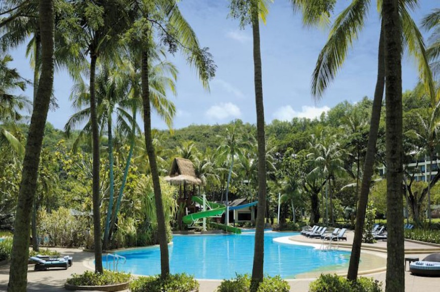 Shangri-la's rasa resort Kuta Kinabalu Malaysia