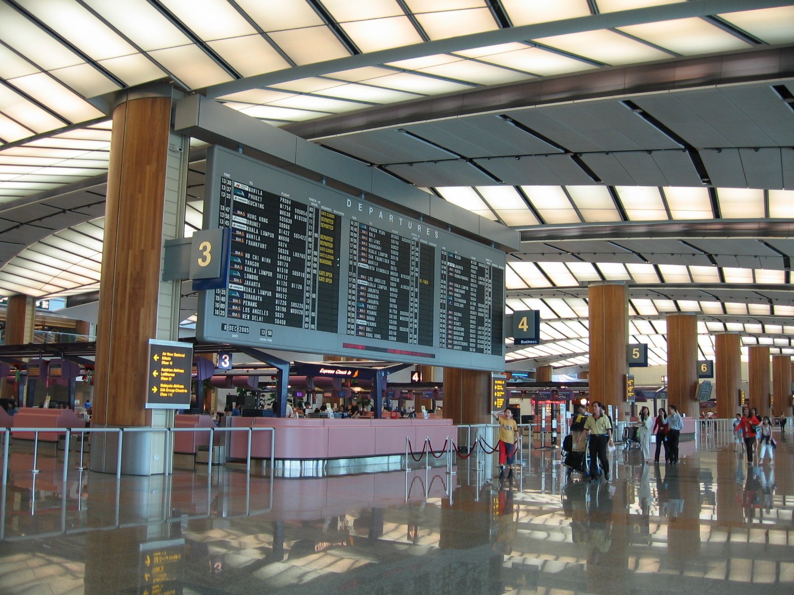 مطار شانغي في سنغافورة