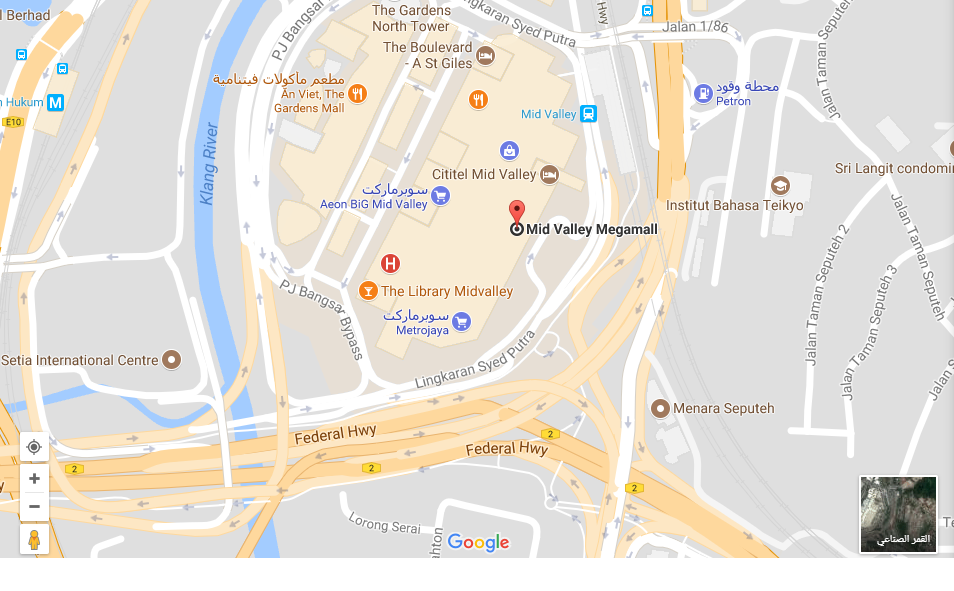موقع سوق ومول ميدفالي سيلانجور ماليزيا